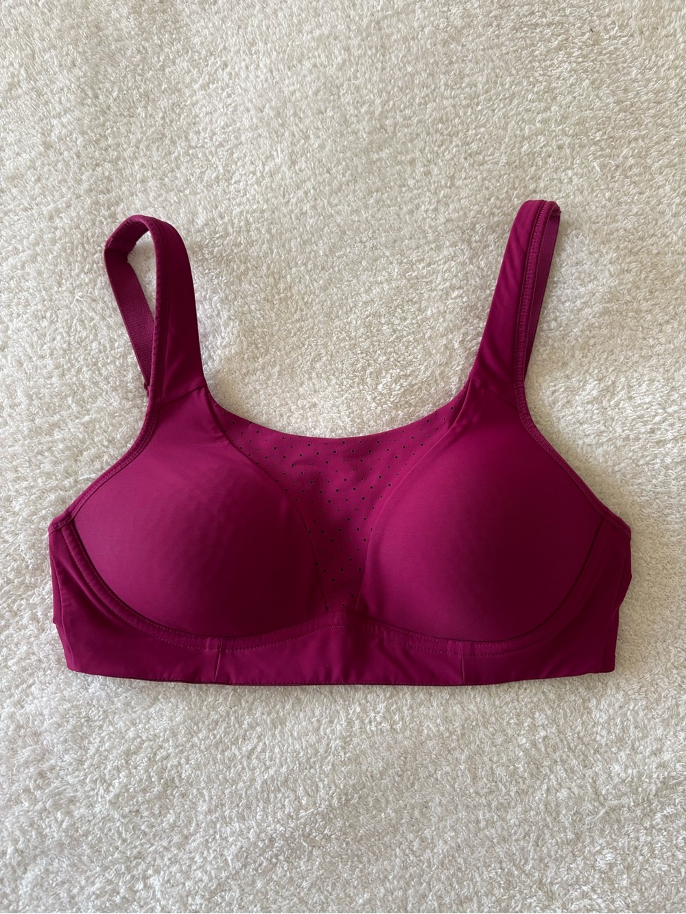 Lululemon Run Times Sports Bra in Plum Size 34 C